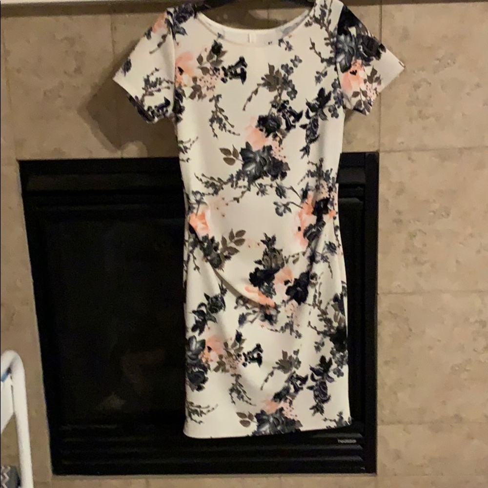 Pink blush brand maternity dress